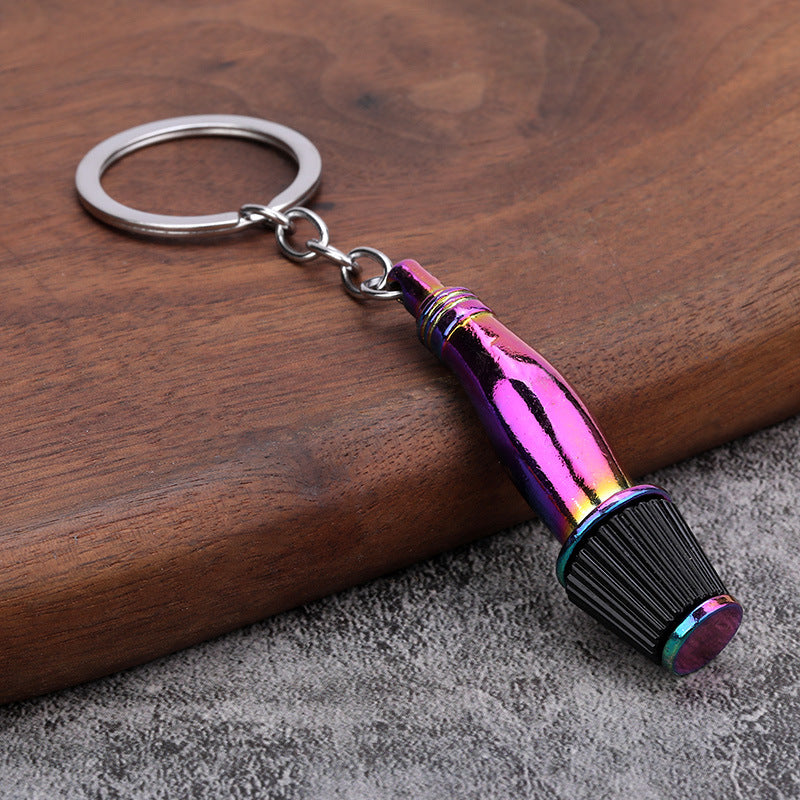 Wholesale  Mushroom Head Car Key Accessories Keychains