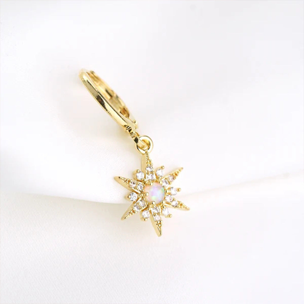 Wholesale 925 Sterling Silver Star Earrings  Luxury Earrings