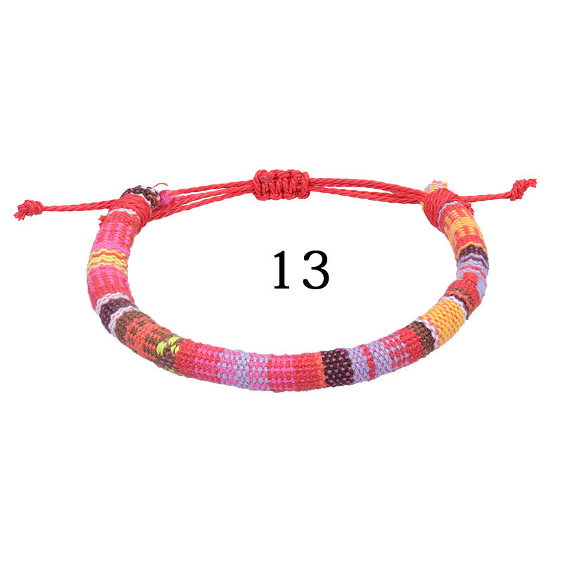 Wholesale Bohemian Ethnic Style Handmade Woven Bracelet
