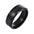 Wholesale  Men's  Electroplated Black Combination Stainless Steel Ring