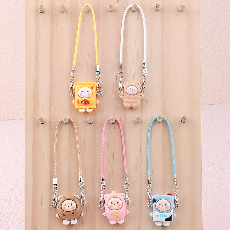 Wholesale Cute cartoon mini bag doll accessories
