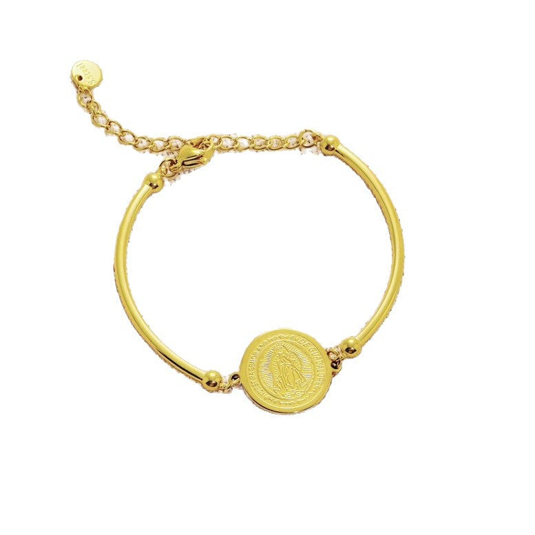 Wholesale  stainless steel religious totem bracelet