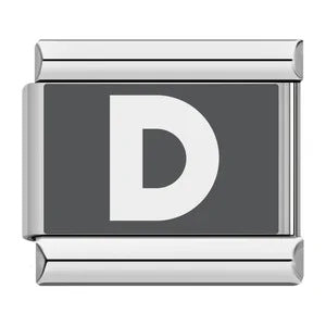 Wholesale Italian Charm Bracelet 9mm DIY Splicing Removable English Letters Stainless Steel Composable Bracelet