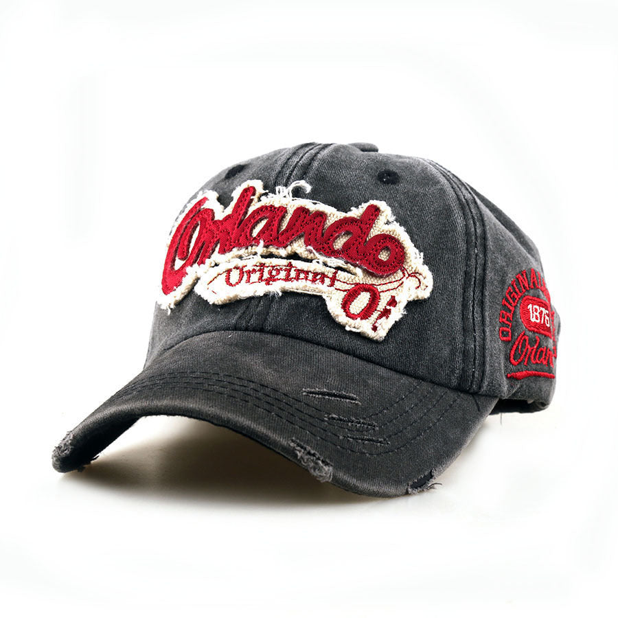 Wholesale Fashionable letter embroidered baseball cap