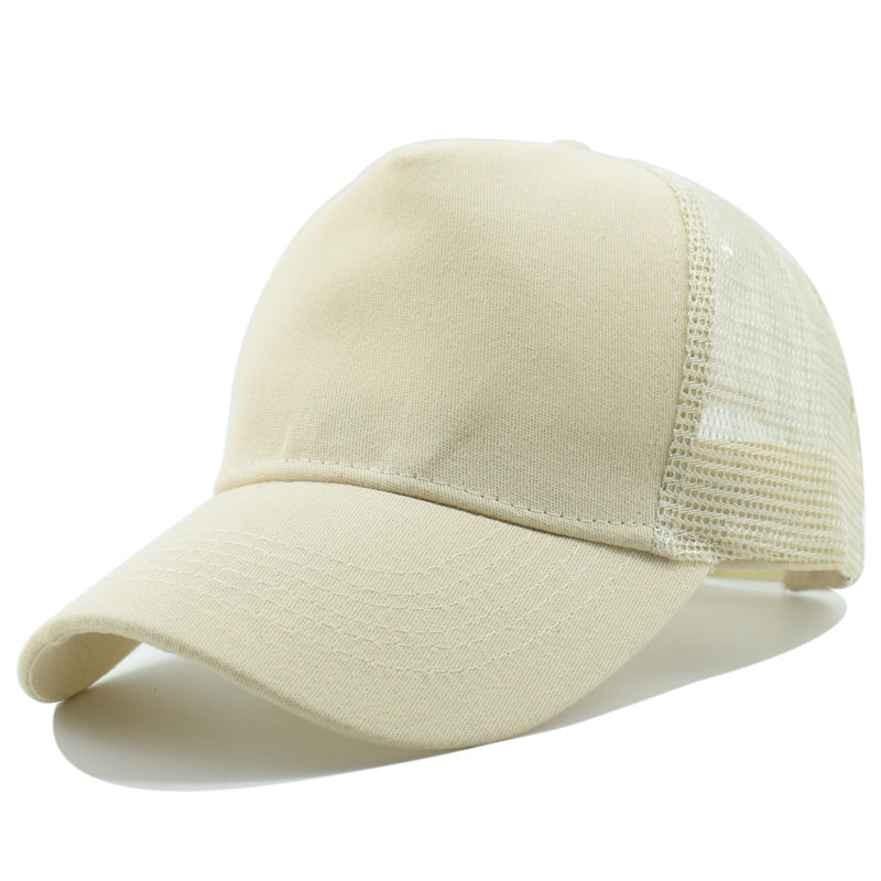 Wholesale Solid Color Five Panel Mesh Hat Baseball Cap ACC-HT-Xiny011