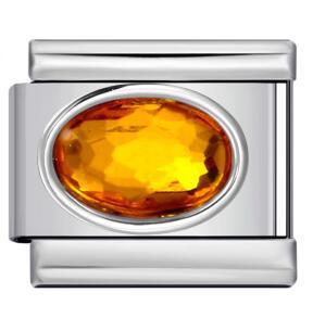 Wholesale  Italian Charm Bracelet 9mm DIYOval-shaped Creative Stainless Steel Composable Bracelet