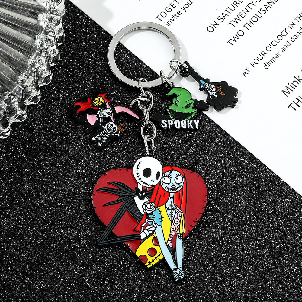 Wholesale Halloween Cartoon Anime Metal Keychains ACC-KC-YBY002