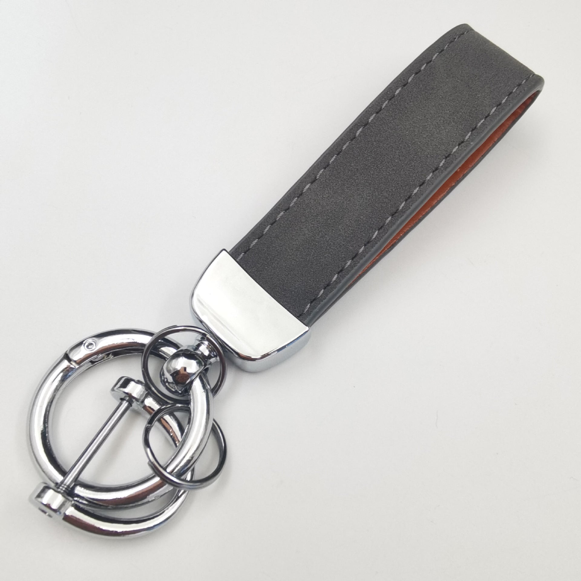 Wholesale Zinc Alloy Keychain Black Gunmetal Hardware Decorative Accessory for Wedding Gift