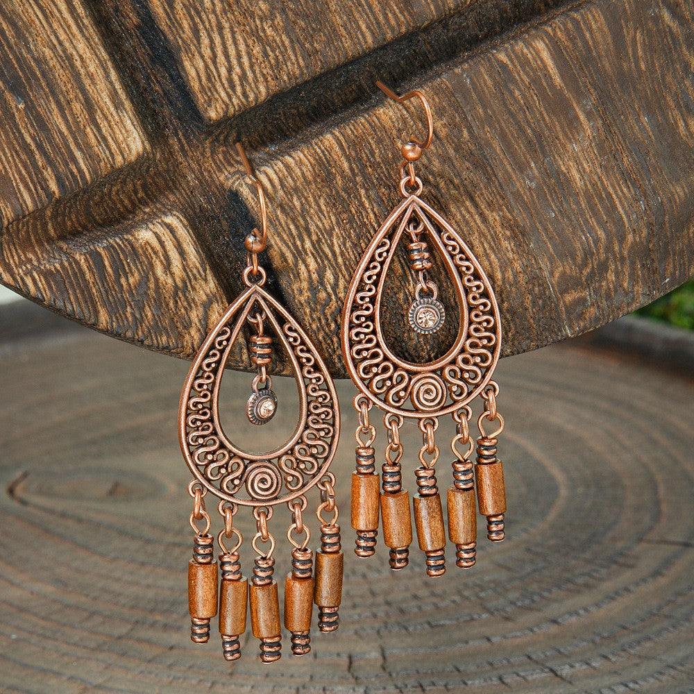 Wholesale Retro Bohemian Earrings - Chic Party Wear Jewelry Accessory