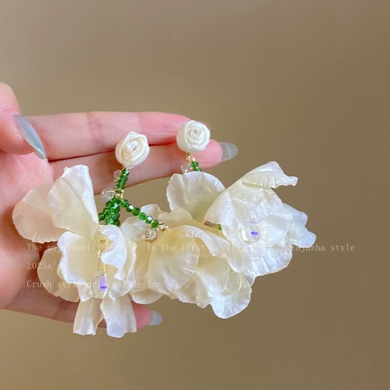 Wholesale Colorful flower earrings