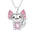 Wholesale cartoon fashion big eyes hug love little dragon lady necklace
