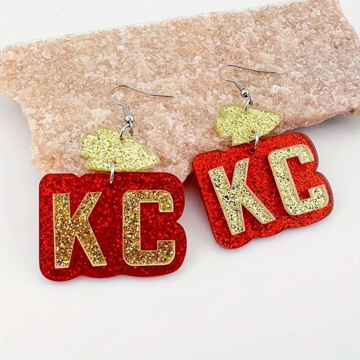 wholesale glitter acrylic earrings ACC-ES-AnDao003