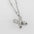 Wholesale  bubble letter necklace 18K stainless steel English letter pendant jewelry