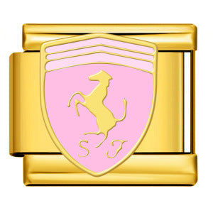 Wholesale Italian Charm Bracelet 9mm DIY Car Logo Series   Creative Stainless Steel Composable Bracelet