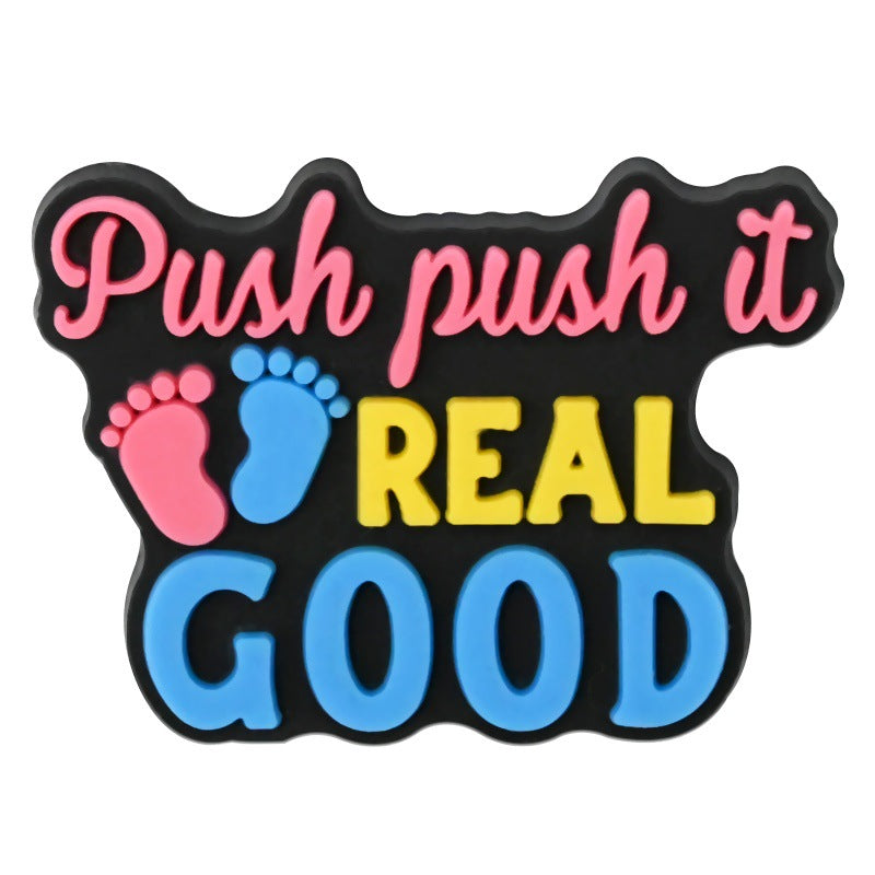 Wholesale  Random 100pcs medical series clogs PVC Soft Rubber Shoe Buckle Decoration