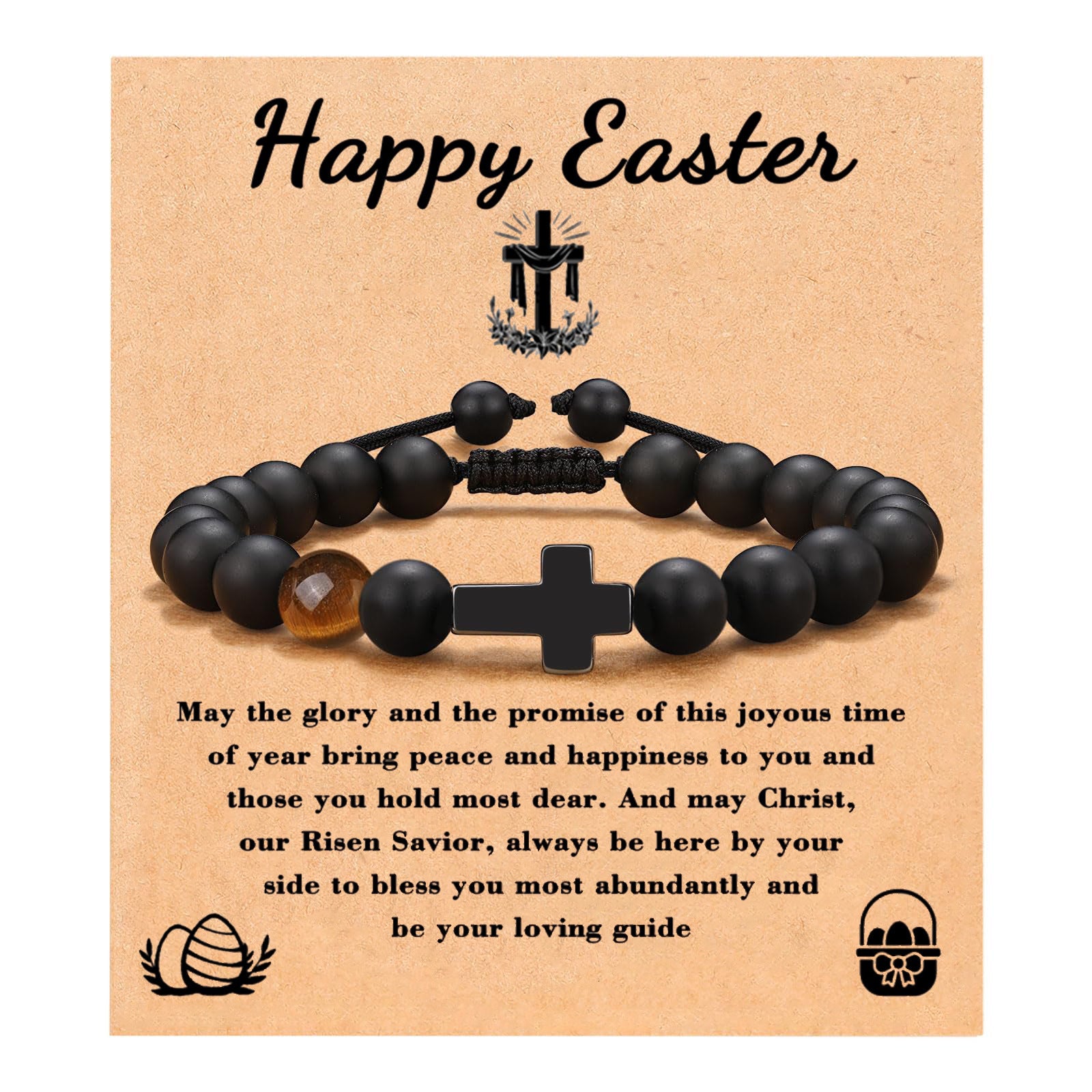 Wholesale Pink Zebra Flower Purple Emperor Pine Black Frosted Tiger Eye Cross Braided Bracelet ACC-BT-zhixiang005