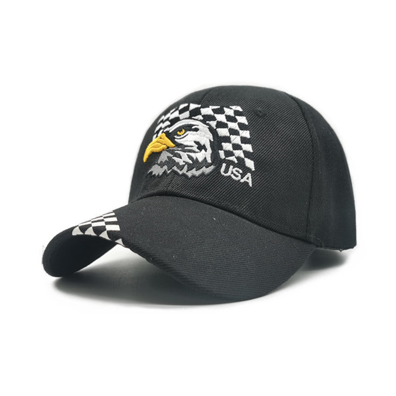 Wholesale  American flag eagle embroidered baseball cap