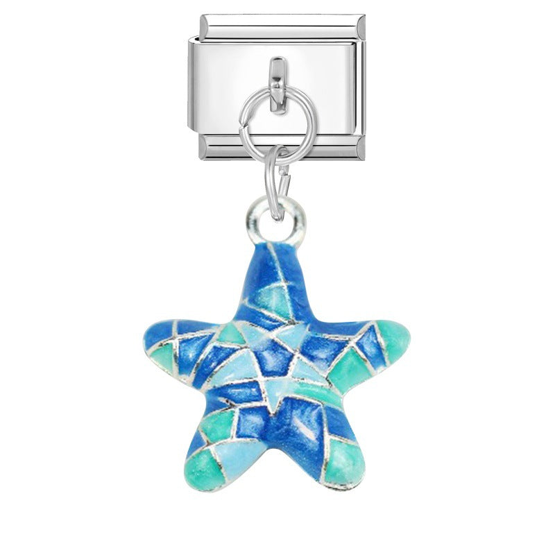 Wholesale 9mm Italian Charm Starter Bracelets DIY Pendant Style Stainless Steel Composable Bracelet