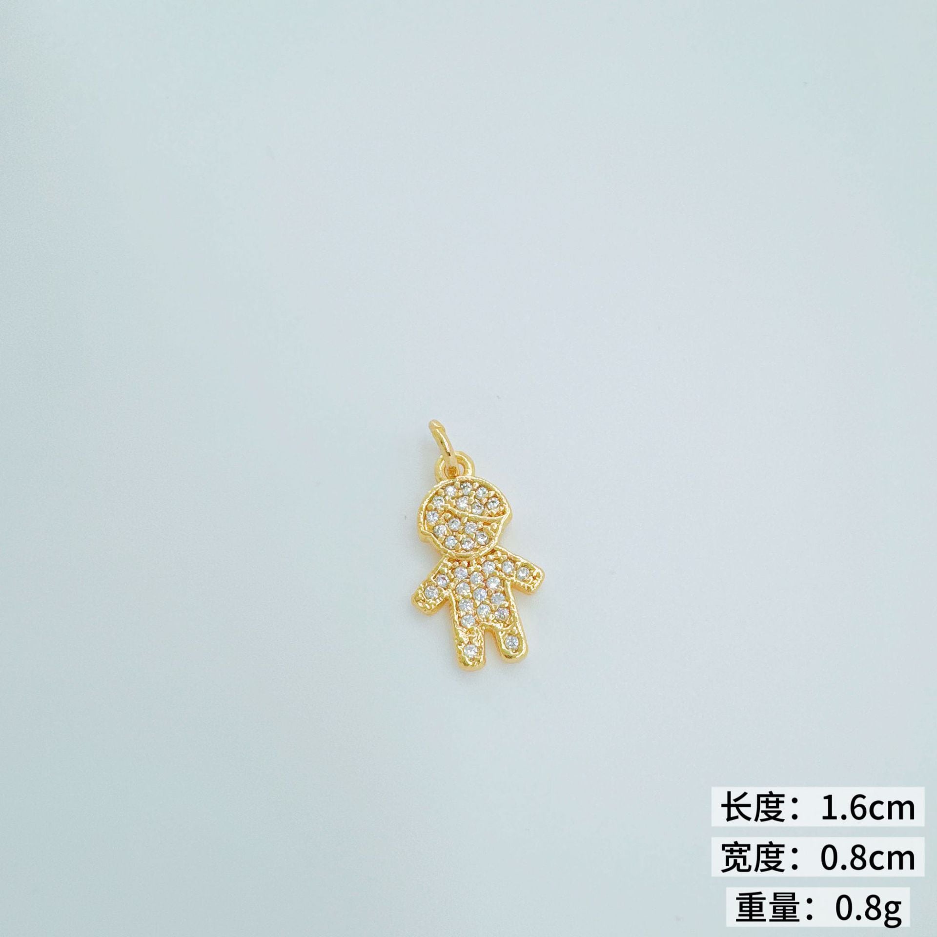 Wholesale Gold Plated Copper Cat Heart Pendant Necklace Sweet Girl Jewelry Accessory