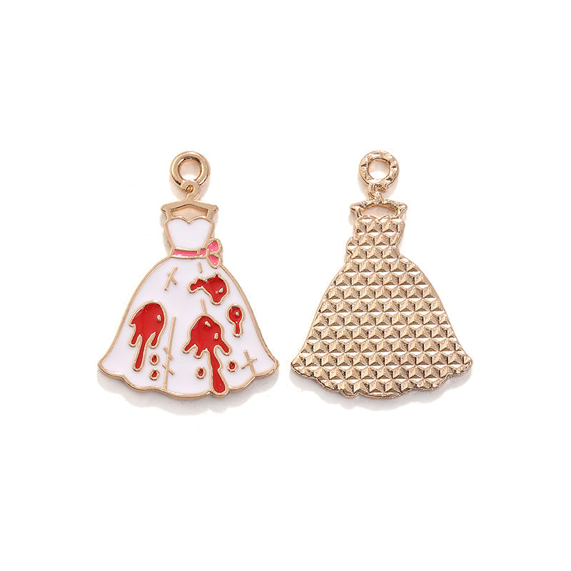 Wholesale  Pink Series Zinc Alloy Pendant DIY Phone Chain Jewelry Accessory for Party