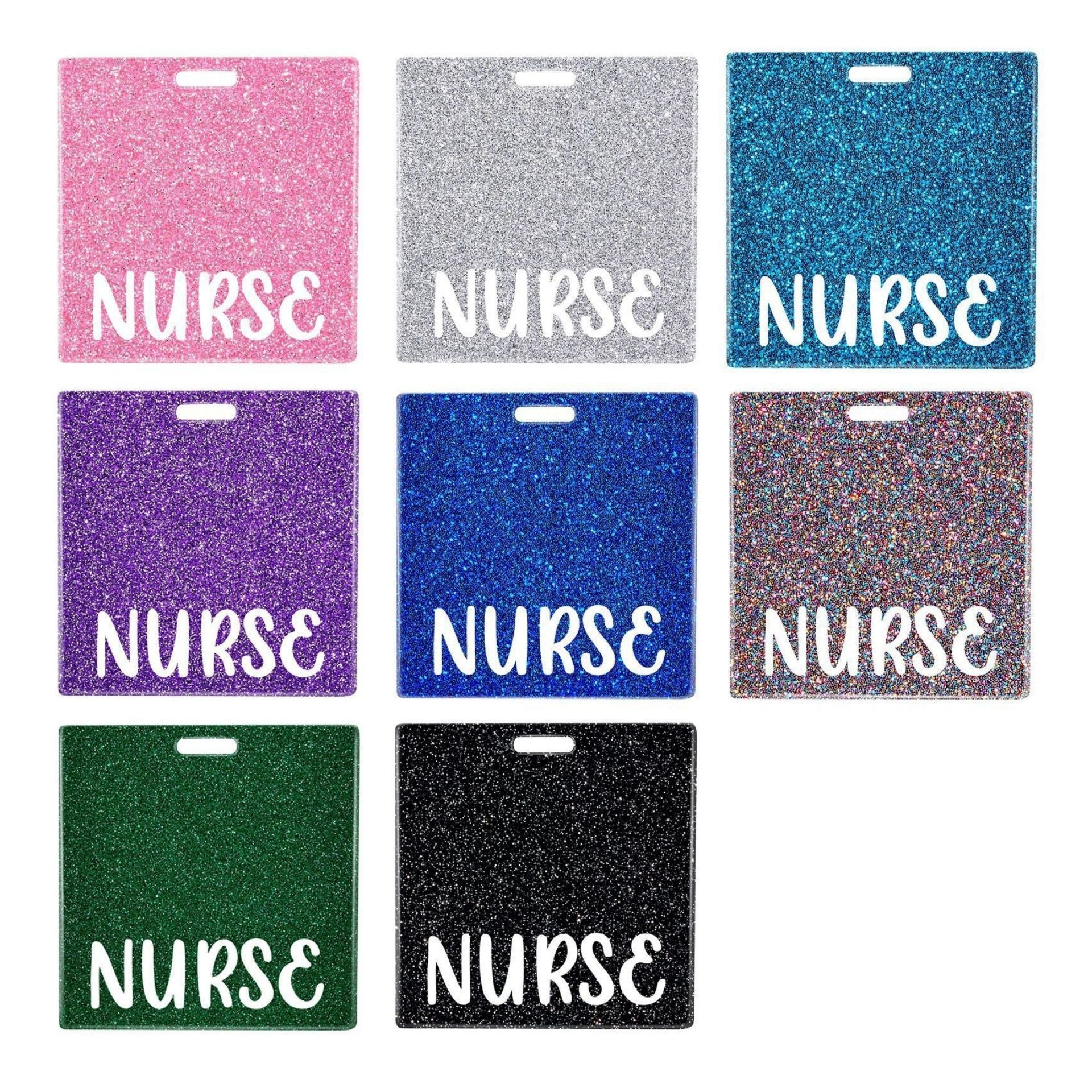 Wholesale DIY Flatback Glitter   Acrylic Flatback Badge Reels Retractable Keychain DIY Accessories