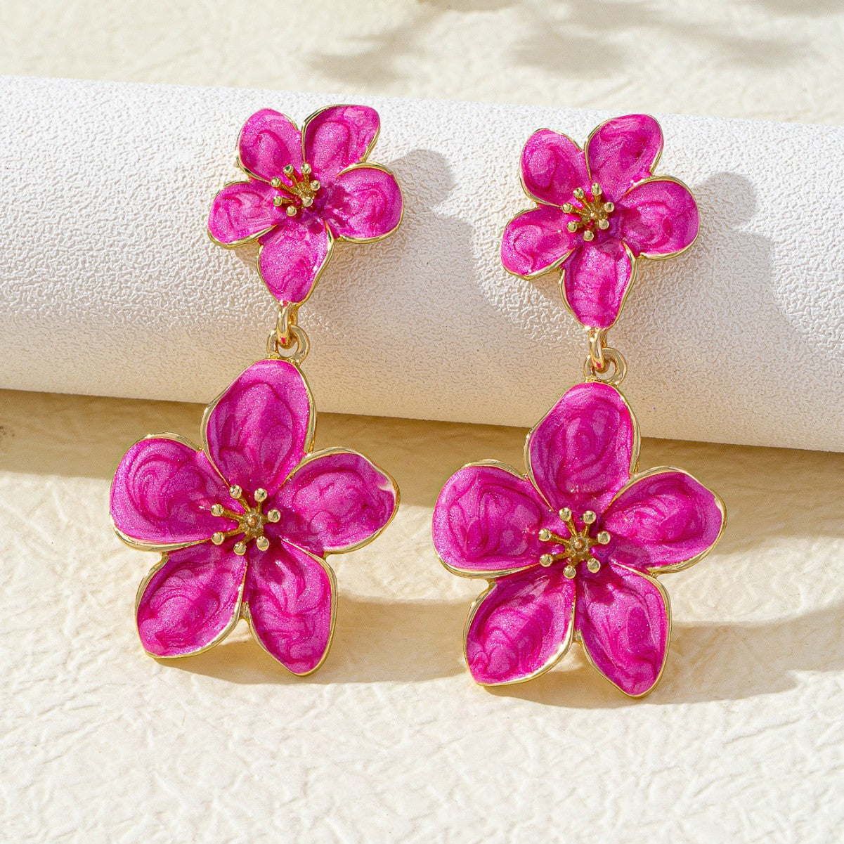 Wholesale New Chinese Style Earrings Floral Jewelry