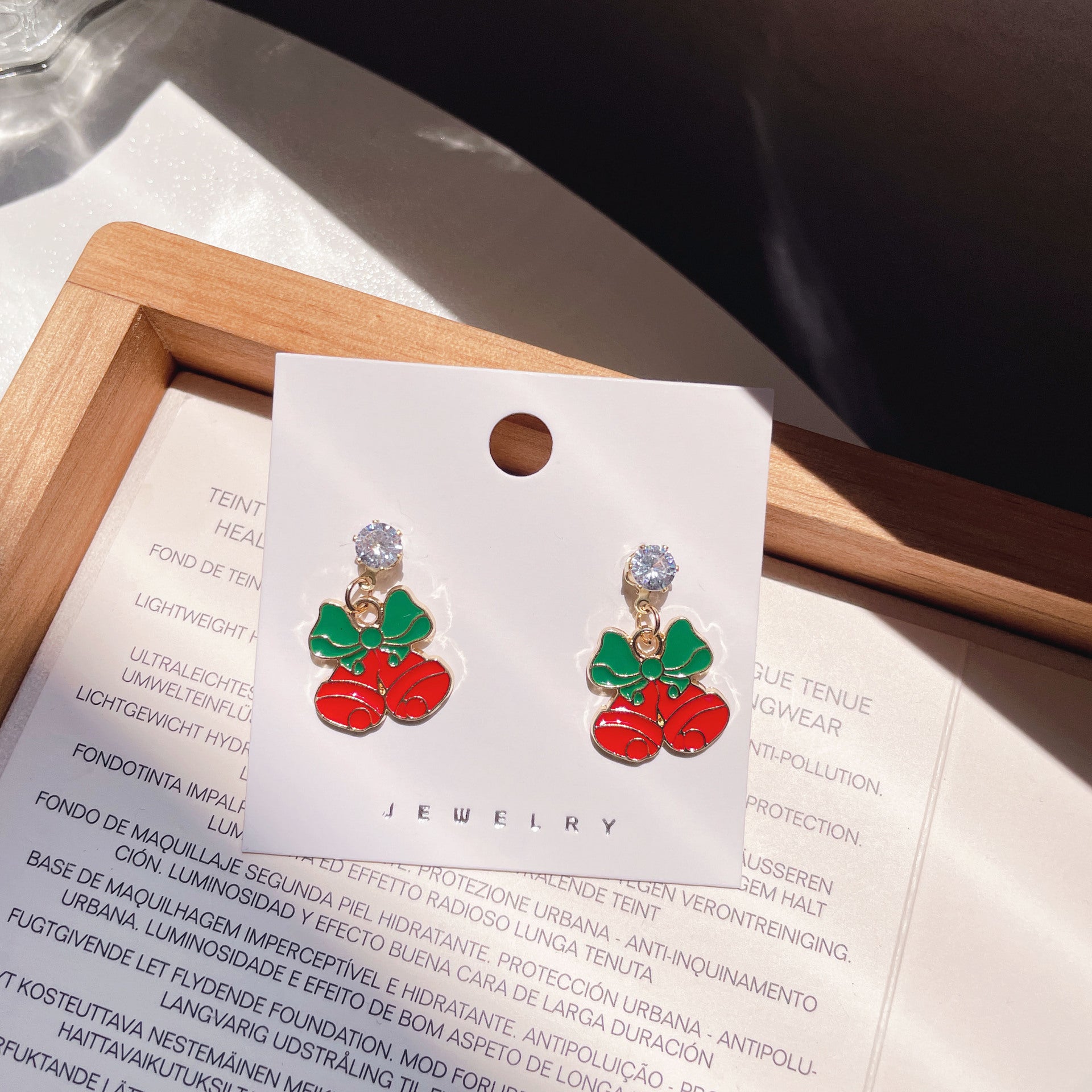 Wholesale Christmas Cute Santa Elk Earrings ACC-ES-Yijia004