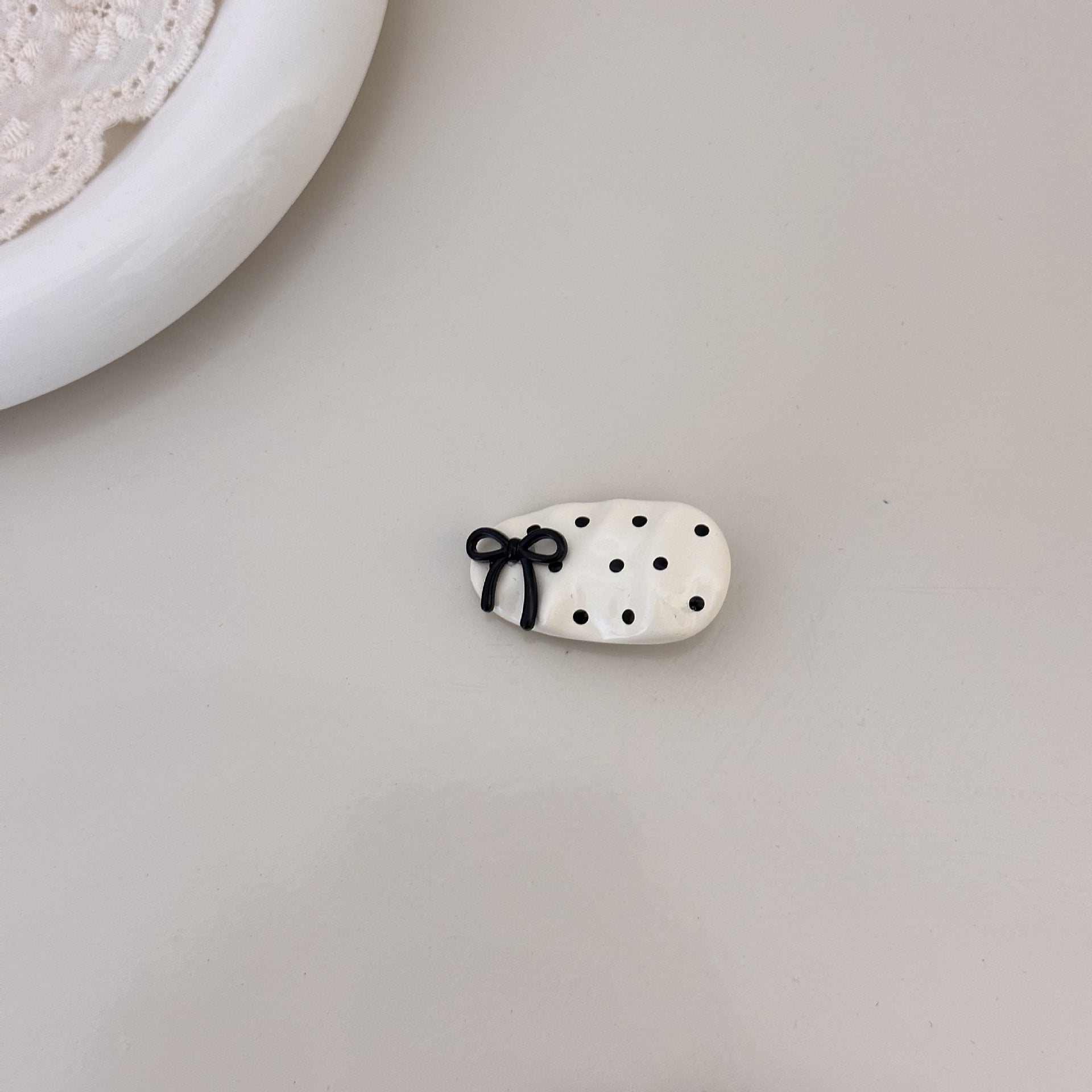 Wholesale  Pearl Wave Dot  Clip Hairpin Hair Clips