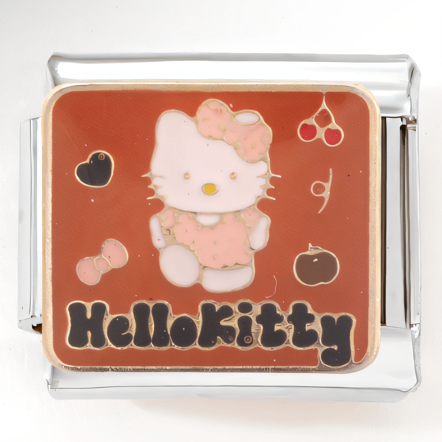 Wholesale Italian Charm Bracelet 9mm DIY Splicing Cute Cartoon Stainless Steel Composable Bracelet