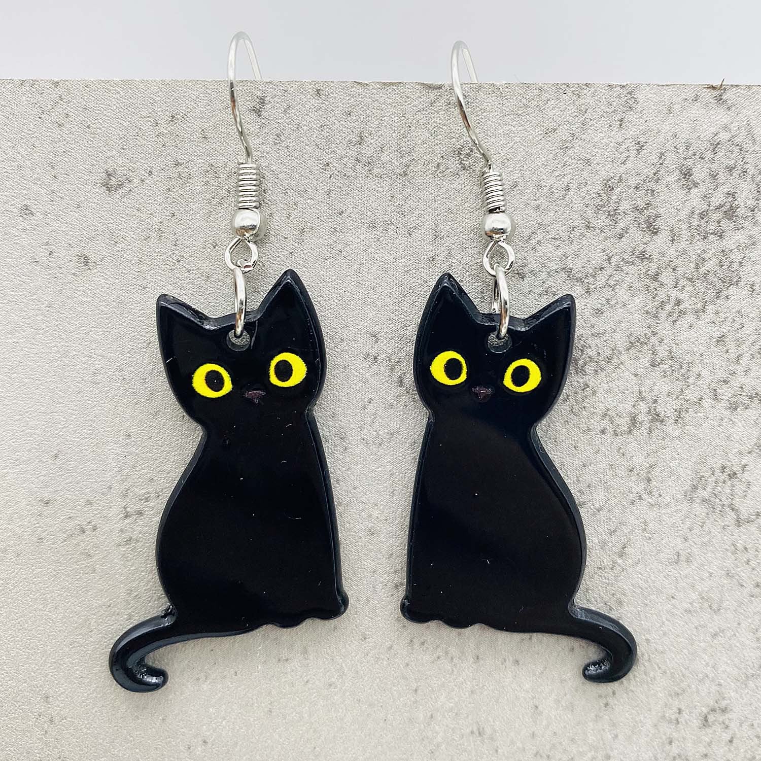 Wholesale  Cartoon Cat Horror Pumpkin Ghost Acrylic Earrings