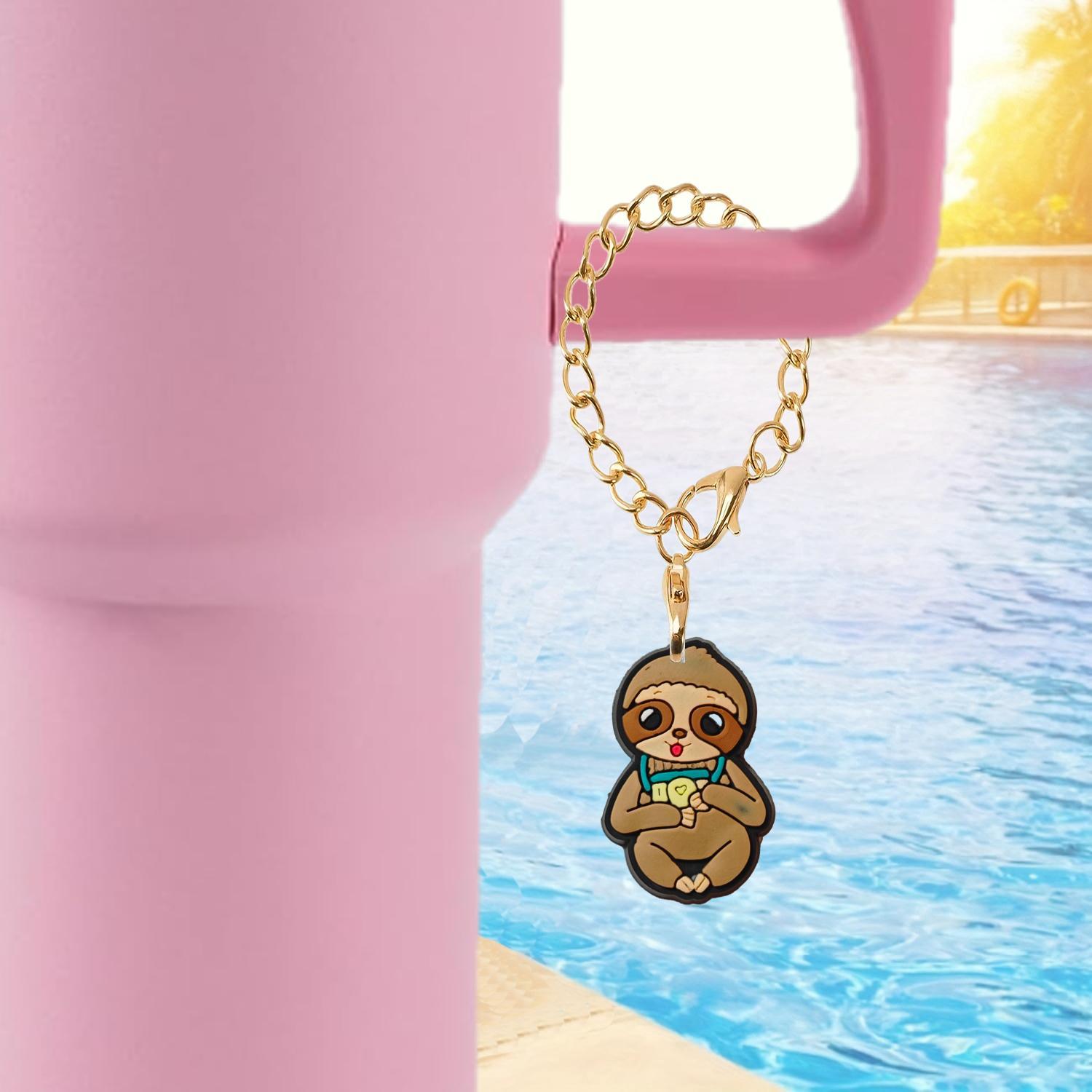 Wholesale Cartoon Koala Soft Rubber Hanging Chain Cup Accessories Chain ACC-CA-XieJi002
