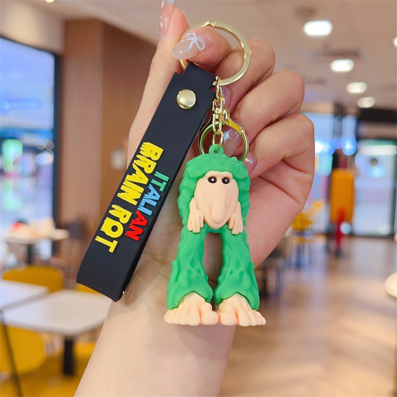 Wholesale Stick Figure Sea Life Keychain