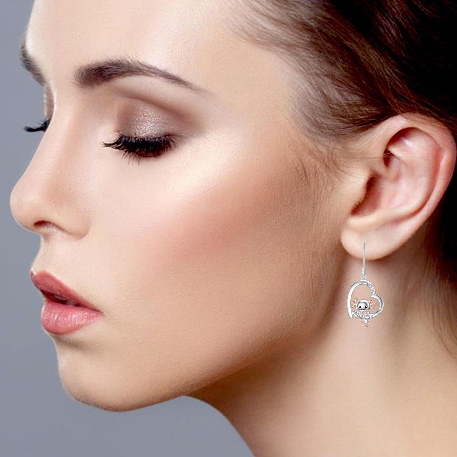 Wholesale  cute animal diamond earrings  cartoon earrings