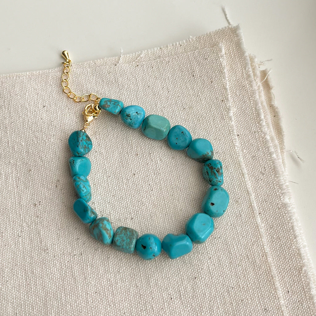 Wholesale Handmade Synthetic Turquoise Earrings