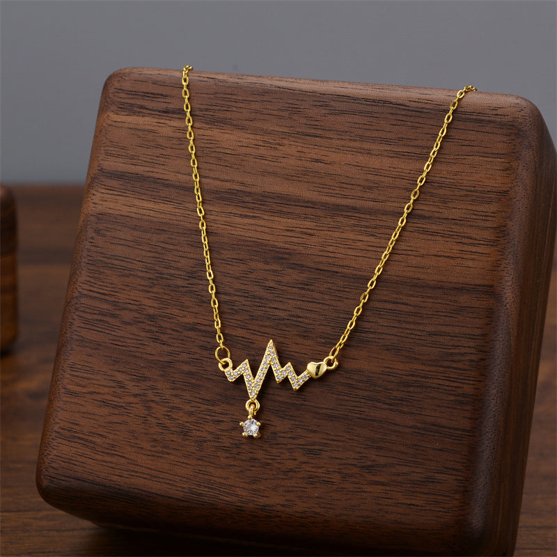 Wholesale Titanium Steel Luxury Necklace ACC-NE-Quanx001