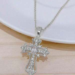 Wholesale Dark Diamond Cross Earrings