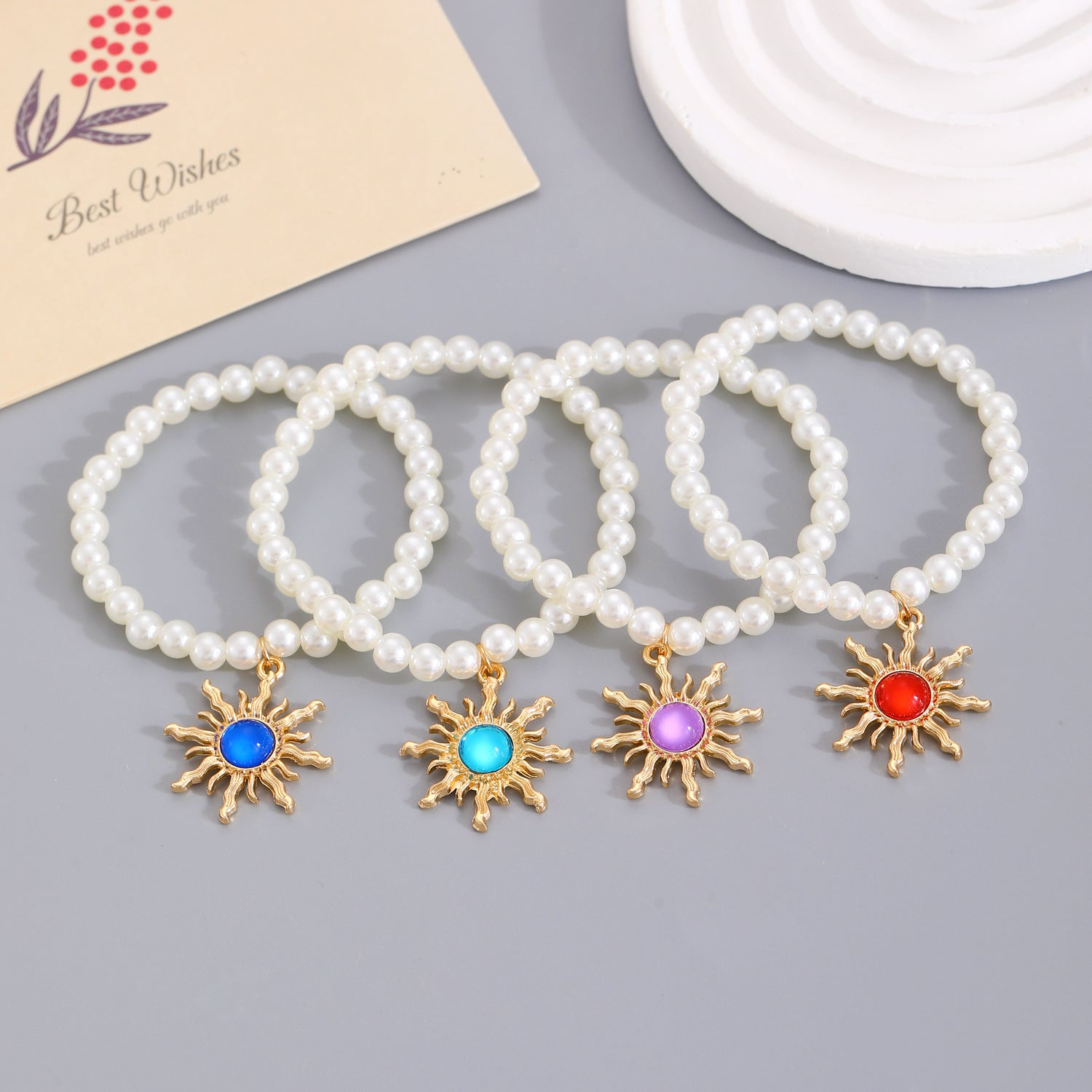 Wholesale Bohemian Sunburst Earrings Women S Retro Fashion Jewelry Accessory Party Gift