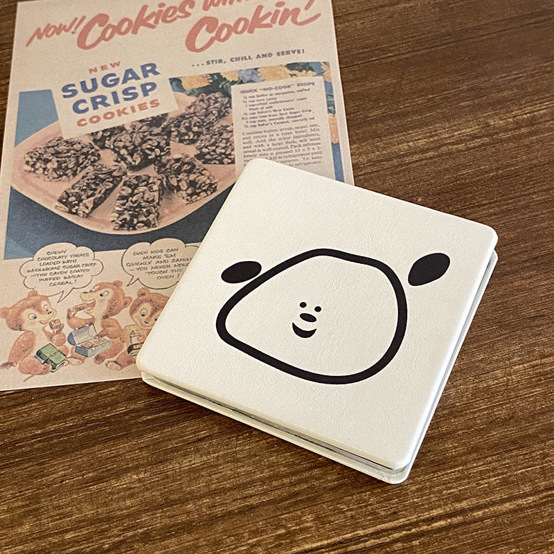 Wholesale Bear Makeup Mirror Portable Folding Mirror ACC-MR-Haic001