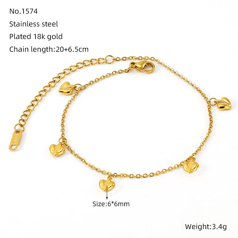 Wholesale  18K titanium steel non-fading bracelet