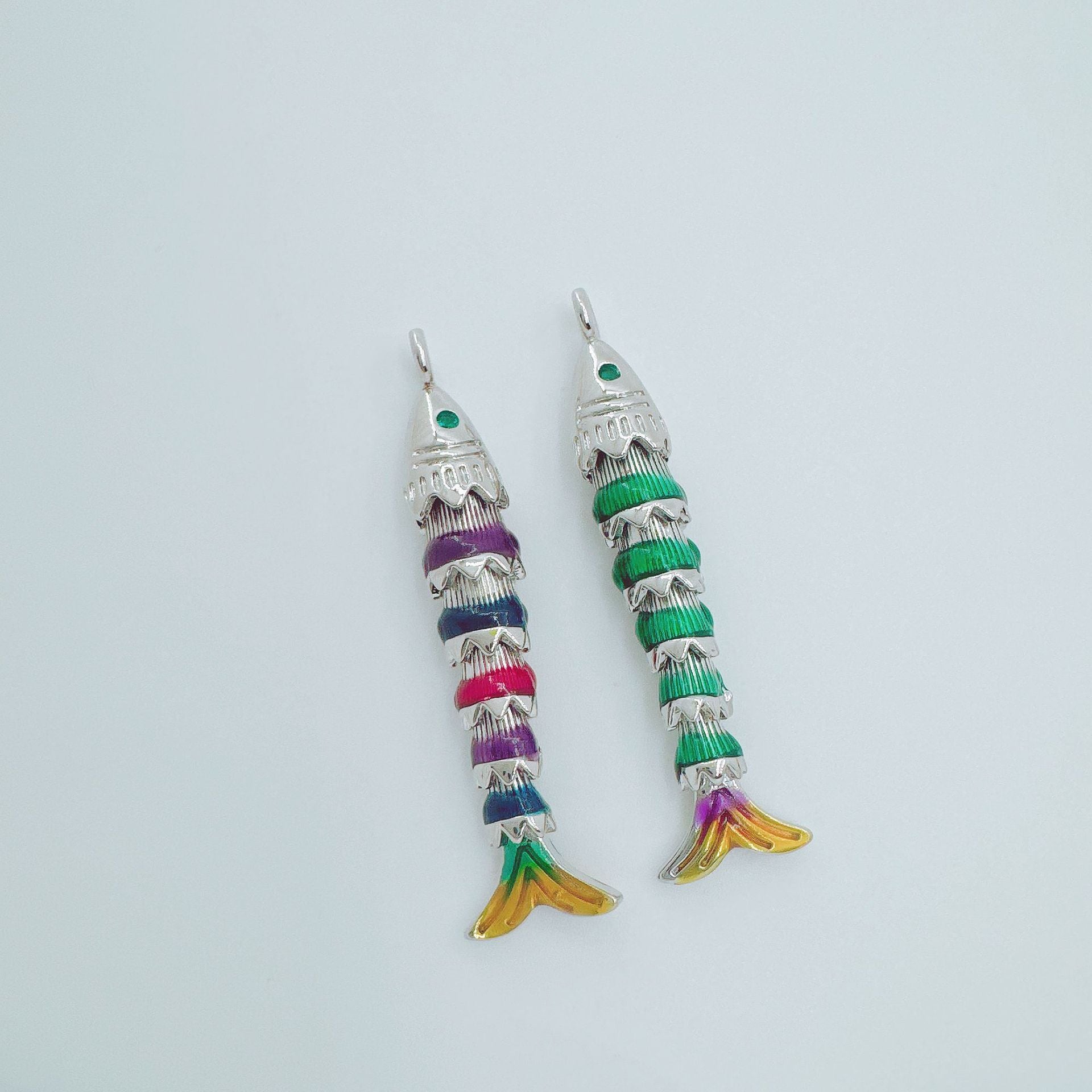 Wholesale Copper Gold-Plated Goldfish Koi Pendant Necklace Marine Life Theme Jewelry Accessory for Boutique Resale