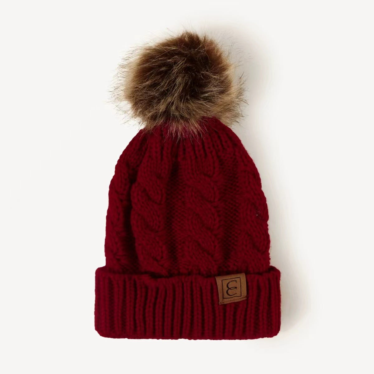 Wholesale Autumn Wool Ball Knitted Hat ACC-HT-Suli004