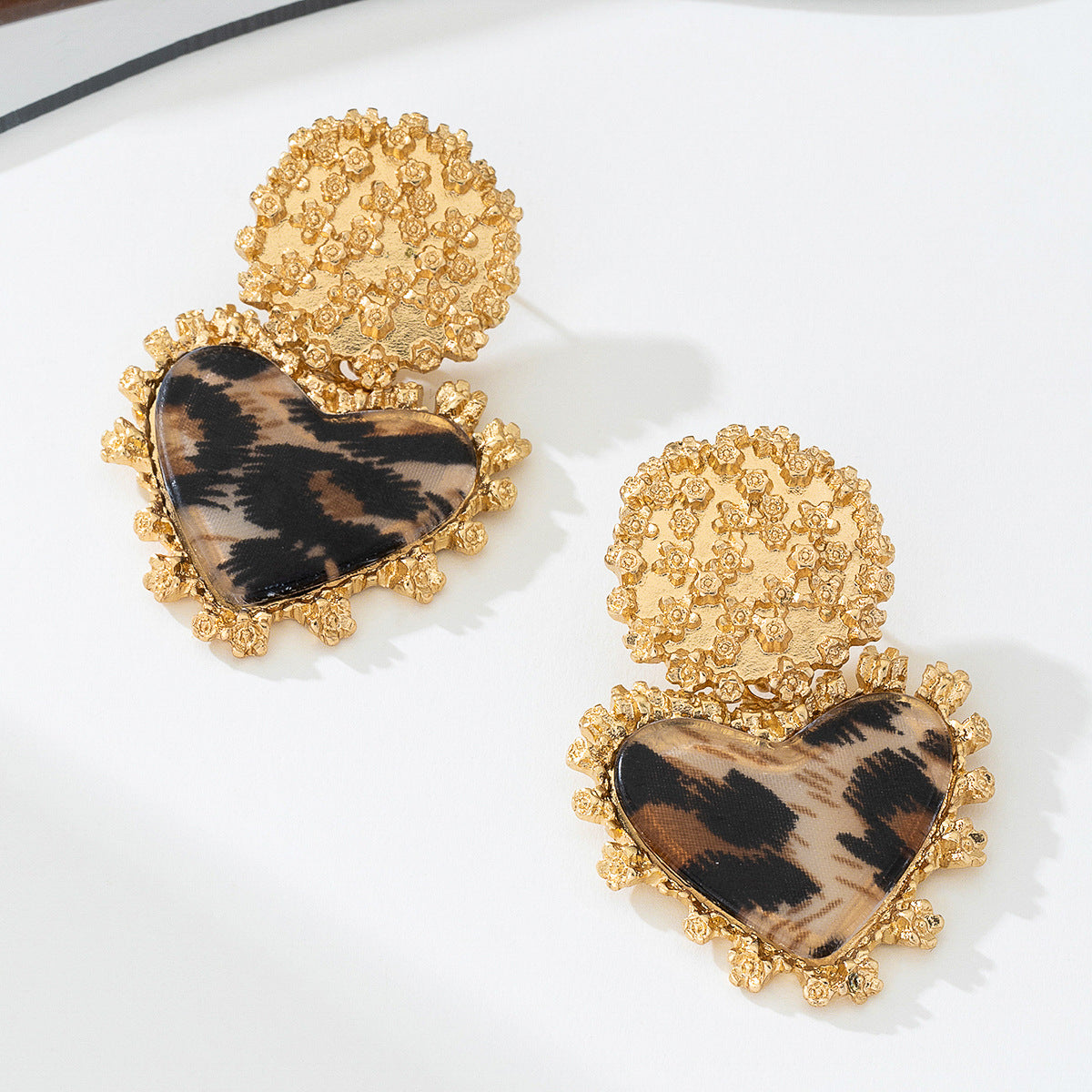 Boucles d'oreilles en gros acrylique en acrylique