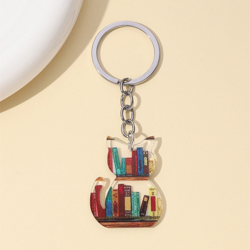 Wholesale Graduation Season Books Love Cartoon Keychains Cute Keychain ACC-KC-RongR047