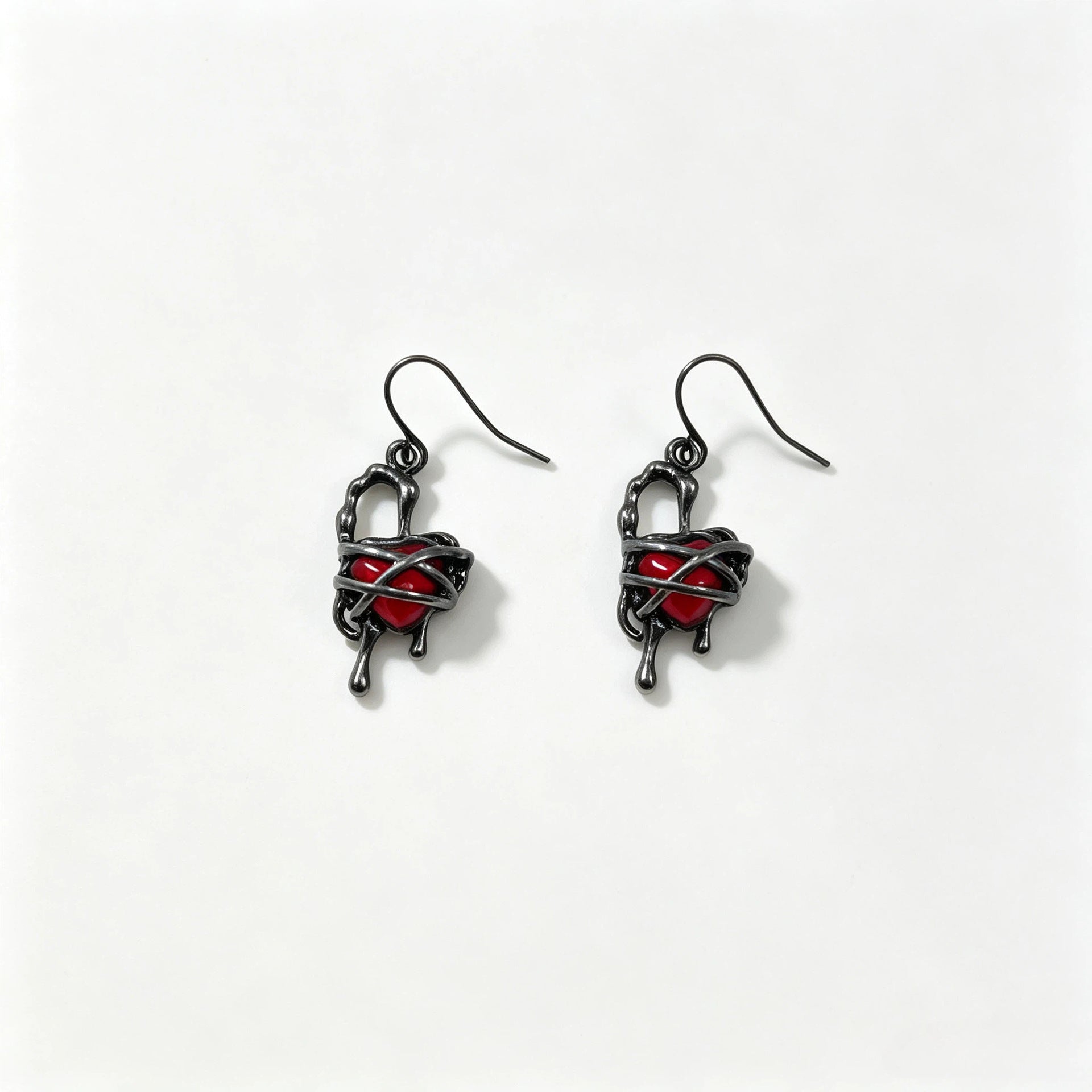 Wholesale Zinc Alloy Electroplated Gothic  Necklace Earrings Set Trendy Jewelry Accessory Gift Boutique Resale
