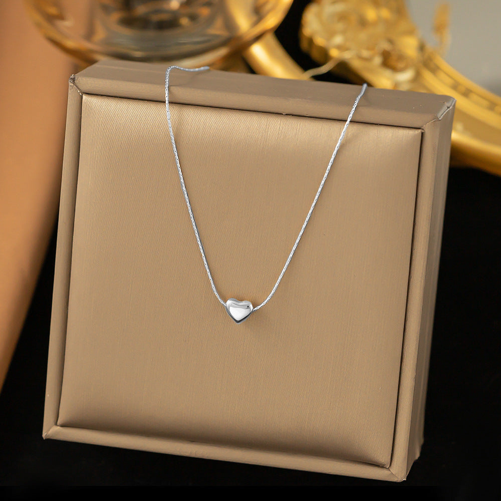 Wholesale Light Luxury Stainless Steel Necklace ACC-NE-Qinji005