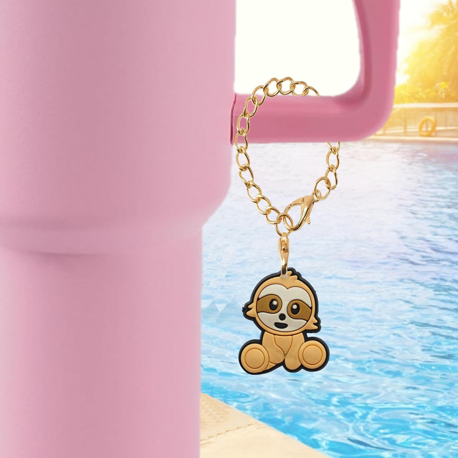 Wholesale Cartoon Koala Soft Rubber Hanging Chain Cup Accessories Chain ACC-CA-XieJi002