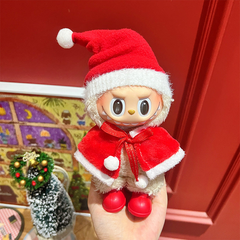 Wholesale Christmas Cute cartoon mini doll clothes