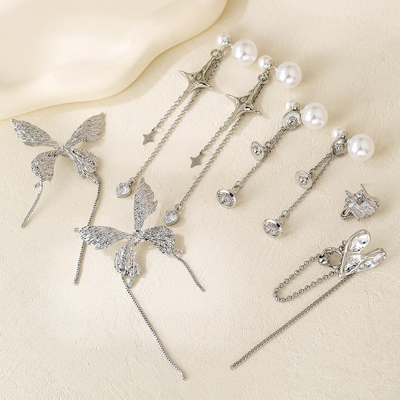 Wholesale High-end feeling earrings pearl studs