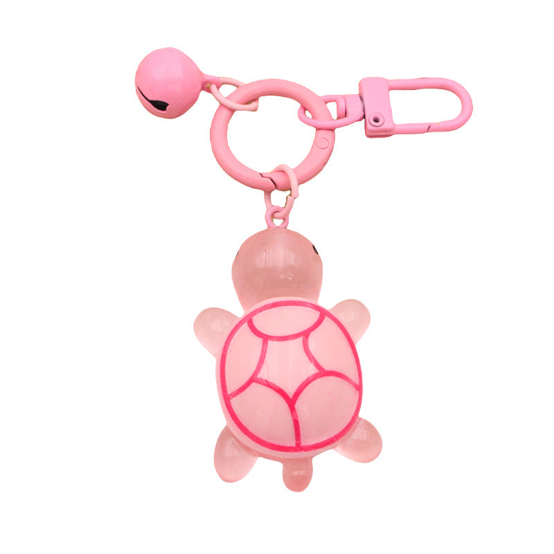 Wholesale Creative Cartoon Cute Luminous Little Turtle Keychains ACC-KC-YiNian001