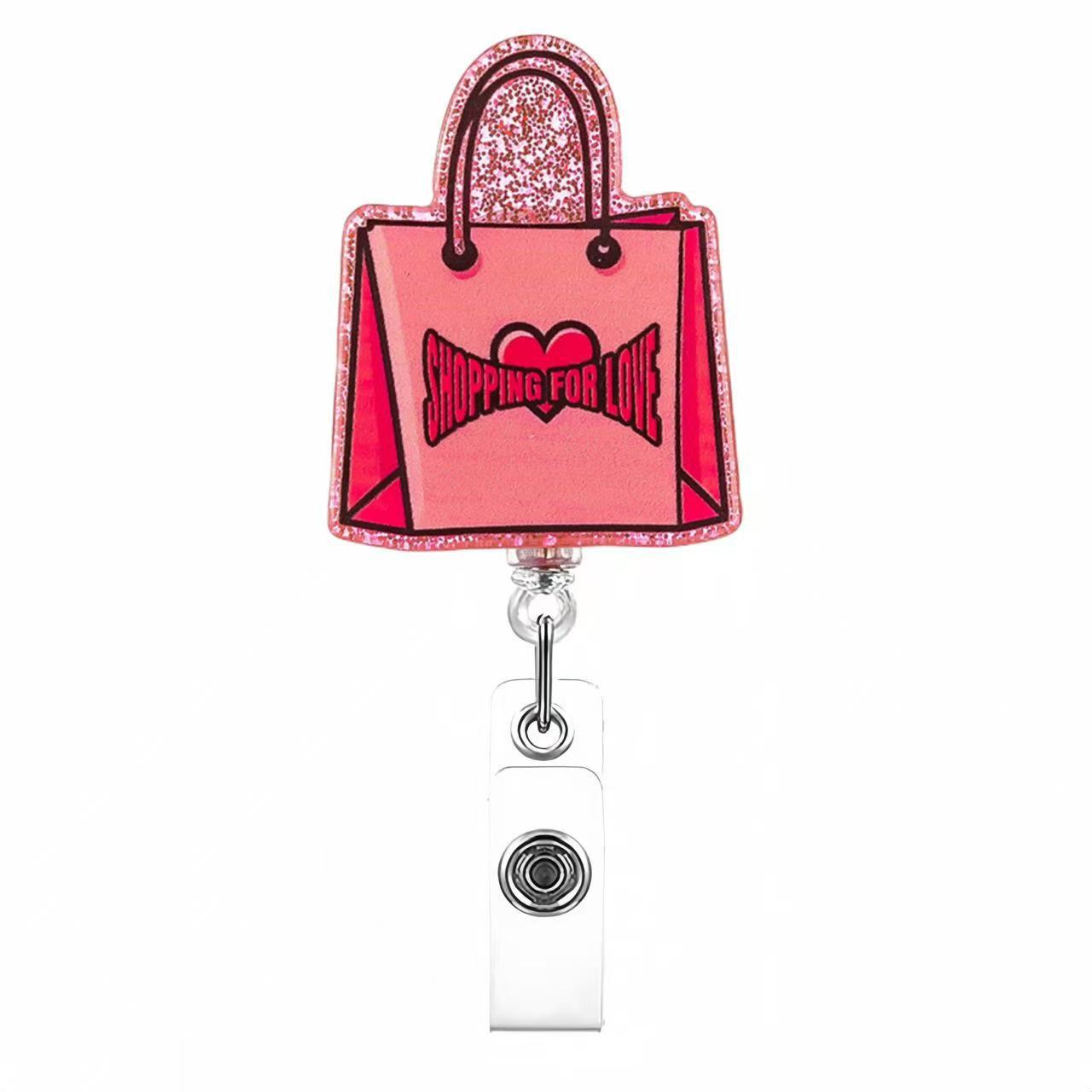 Wholesale acrylic DIY patches Badge Reels